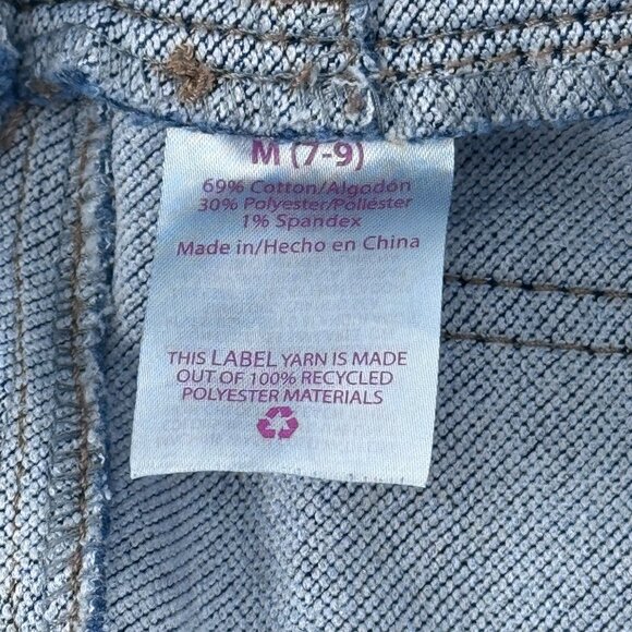 No Boundaries Skinny Jeans M(7-9) Cotton Polyester Spandex Blue Denim - Picture 8 of 8